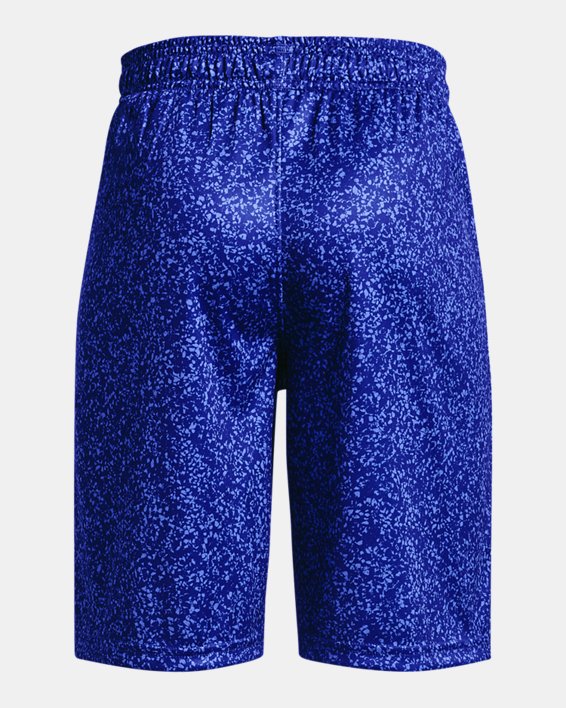 Boys' UA Renegade 3.0 Printed Shorts, Blue, pdpMainDesktop image number 1